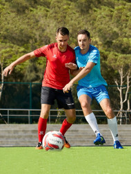 Футбольная форма KELME Short Sleeve Football Uniform (Red/Black)