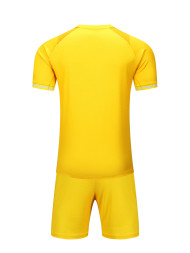 Вратарская форма KELME Short-sleeved Goalkeeper Suit Yellow