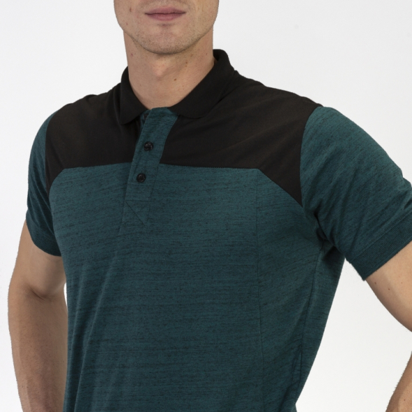 Поло JOMA WINNER II Зеленый-черный