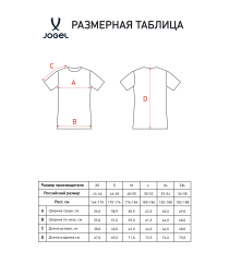 Футболка JOGEL National Pride Tee, черный