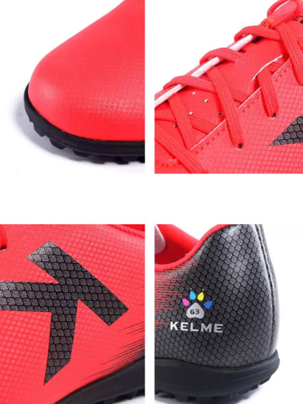 Шиповки KELME Men's Football Shoes (TF) Red