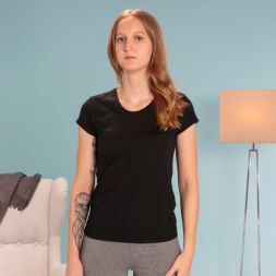 Футболка с коротким рукавом COMBI COTTON Черный