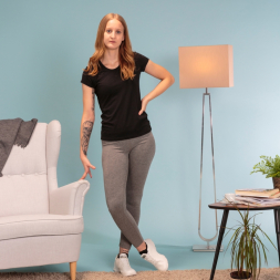 Футболка с коротким рукавом COMBI COTTON Черный