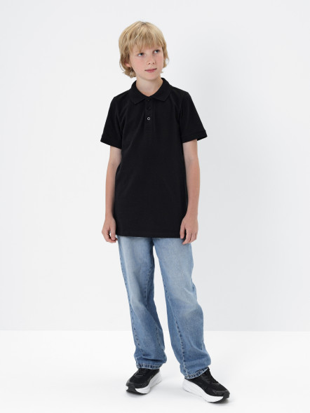Детская футболка-поло FN Classic Black