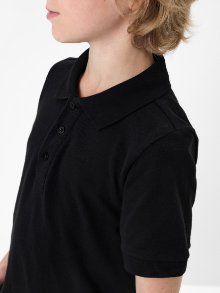 Детская футболка-поло FN Classic Black