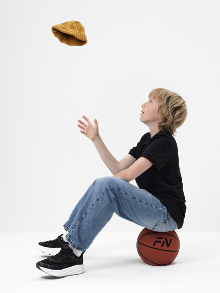 Детская футболка-поло FN Classic Black