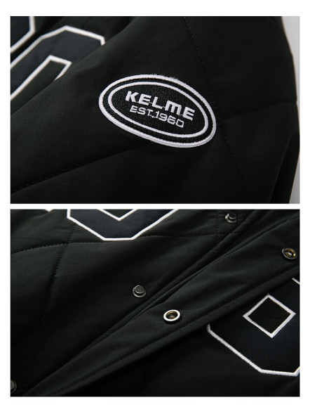 Бомбер KELME Short Padded Clothes Black