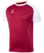 Футболка игровая JOGEL CAMP Reglan Jersey, гранатовый/белый, детский