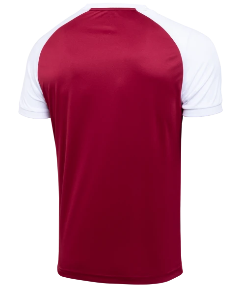 Футболка игровая JOGEL CAMP Reglan Jersey, гранатовый/белый, детский