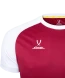 Футболка игровая JOGEL CAMP Reglan Jersey, гранатовый/белый, детский