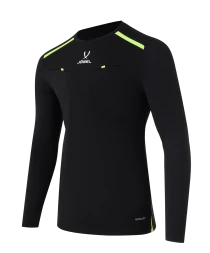 Футболка судейская с длинным рукавом JOGEL DIVISION PerFormDRY Referee LS Tee, черный