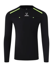 Футболка судейская с длинным рукавом JOGEL DIVISION PerFormDRY Referee LS Tee, черный