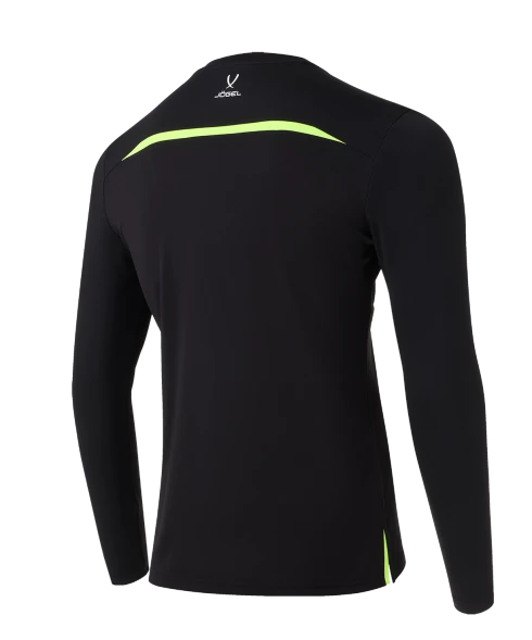 Футболка судейская с длинным рукавом JOGEL DIVISION PerFormDRY Referee LS Tee, черный