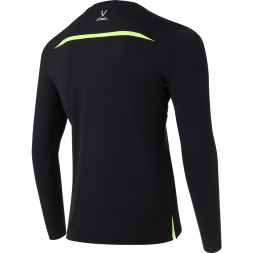 Футболка судейская с длинным рукавом JOGEL DIVISION PerFormDRY Referee LS Tee, черный