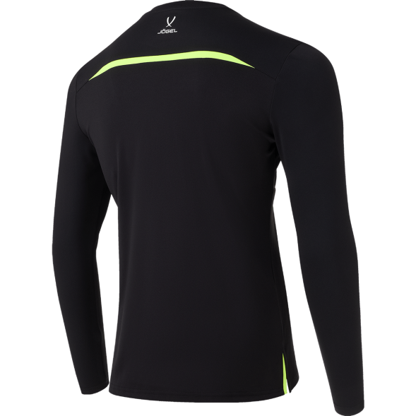 Футболка судейская с длинным рукавом JOGEL DIVISION PerFormDRY Referee LS Tee, черный