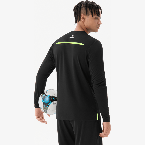 Футболка судейская с длинным рукавом JOGEL DIVISION PerFormDRY Referee LS Tee, черный