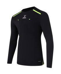 Футболка судейская с длинным рукавом JOGEL DIVISION PerFormDRY Referee LS Tee, черный