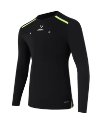 Футболка судейская с длинным рукавом JOGEL DIVISION PerFormDRY Referee LS Tee, черный