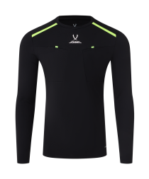 Футболка судейская с длинным рукавом JOGEL DIVISION PerFormDRY Referee LS Tee, черный