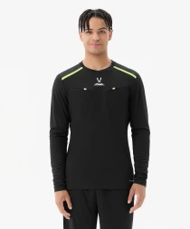 Футболка судейская с длинным рукавом JOGEL DIVISION PerFormDRY Referee LS Tee, черный
