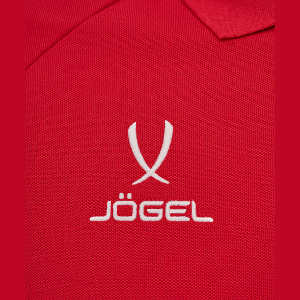 Поло JOGEL CAMP 2 CVC Polo, красный