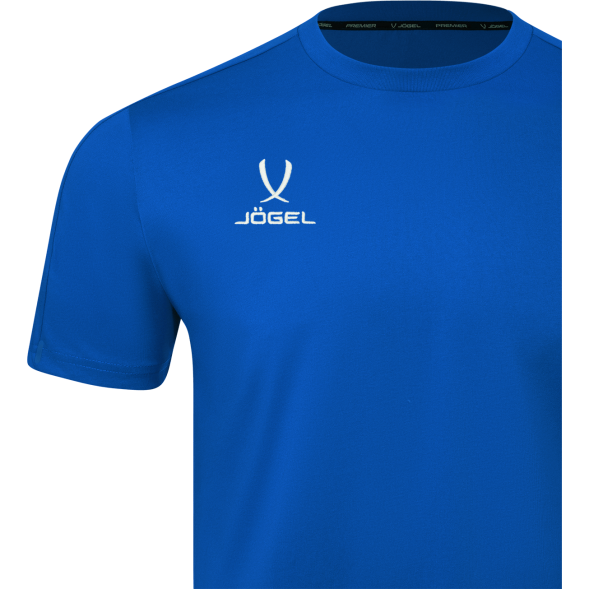 Футболка тренировочная JÖGEL PREMIER PerFormDRY TRN CVC Tee, синий