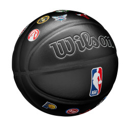 Мяч баск. WILSON NBA All Team Premiere Ball, WZ4028601XB р.7, PU, бутил. камера, черный