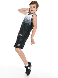 Детская баскетбольная форма KELME Basketball Clothes (Black/White)