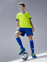 Детская футбольная форма KELME Football Suit (Yellow/Blue)