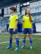 Детская футбольная форма KELME Football Suit (Yellow/Blue)