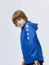 Детская ветровка KELME Windproof Jacket (Kids) Blue
