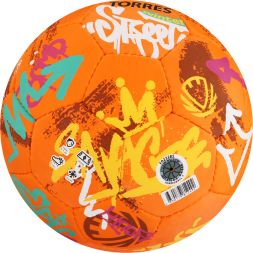 Мяч футбольный TORRES Winter Street F023285, резина, ручная сшивка, 32 панели, р. 5