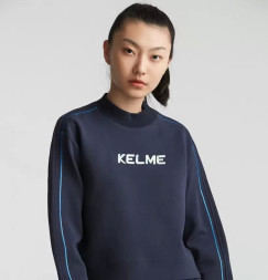 Свитшот KELME Round Neck Sweater Dark Blue