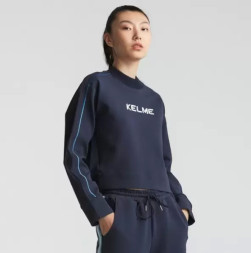 Свитшот KELME Round Neck Sweater Dark Blue