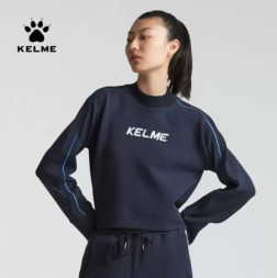 Свитшот KELME Round Neck Sweater Dark Blue