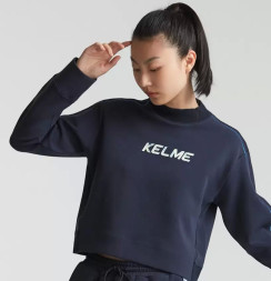 Свитшот KELME Round Neck Sweater Dark Blue