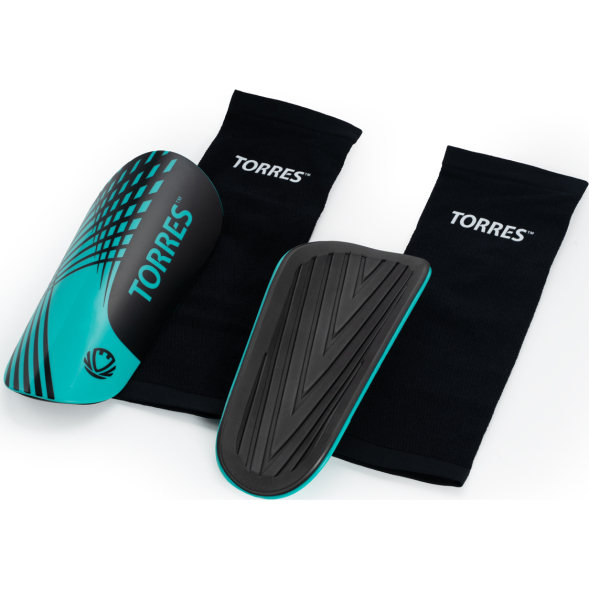 Щитки футбольные TORRES Pro FS2308L, с чулком, размер L