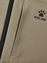 Демисезонная куртка KELME Hooded Fleece-Lined Woven Coat Khaki