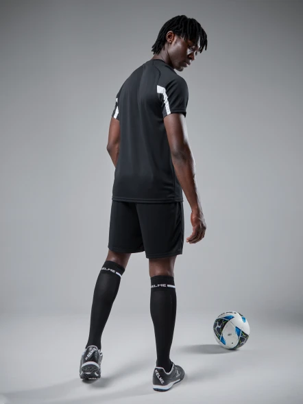Футбольная форма KELME Football Suit (Black/White)