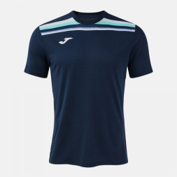 ФУТБОЛКА С КОРОТКИМ РУКАВОМ TOLEDO II ТЕМНО-СИНИЙ ЗЕЛЕНЫЙ