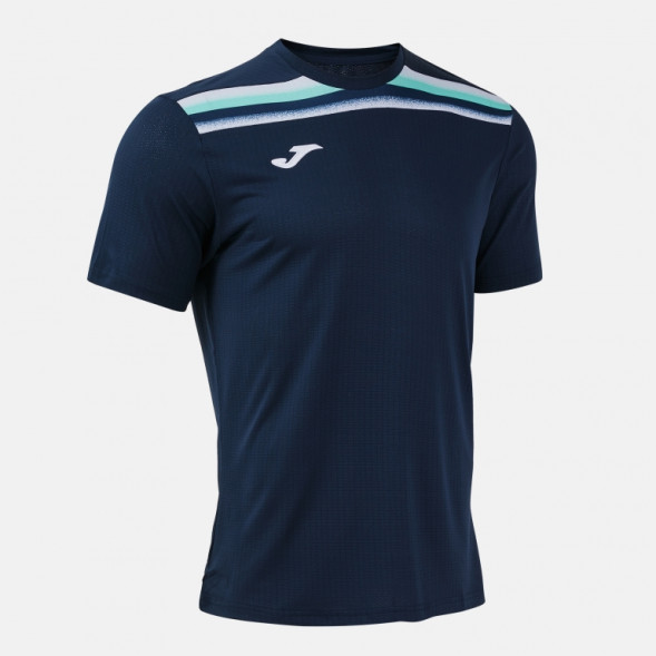 ФУТБОЛКА С КОРОТКИМ РУКАВОМ TOLEDO II ТЕМНО-СИНИЙ ЗЕЛЕНЫЙ