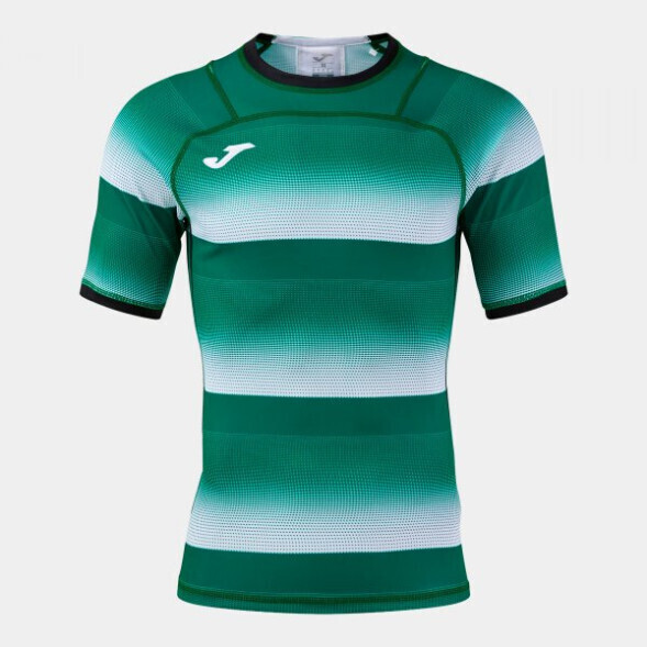 ФУТБОЛКА С КОРОТКИМ РУКАВОМ STONE RUGBY PRO БЕЛЫЙ ЗЕЛЕНЫЙ