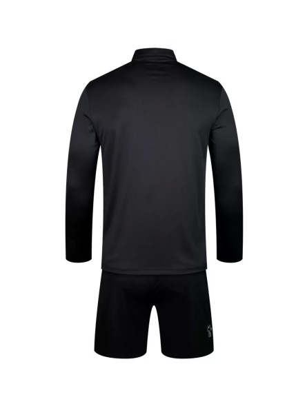 Судейская форма KELME Long Sleeve Refree Set (Dark Grey/Black)
