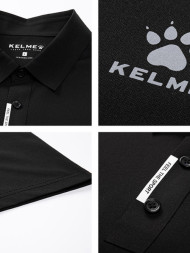 Футболка-поло KELME Short Sleeve Polo Shirt Black