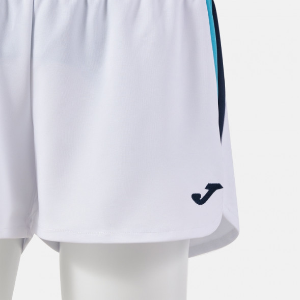 ШОРТЫ TERRA БЕЛЫЙ БИРЮЗОВЫЙ НЕОНОВЫЙ