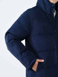 Детский пуховик FN Snowfall Long Kid Dark Blue
