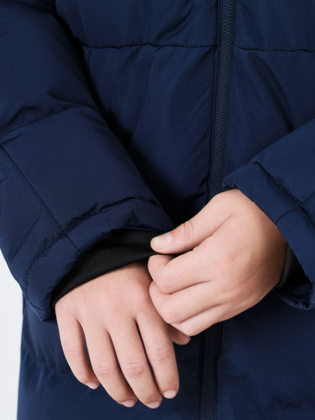 Детский пуховик FN Snowfall Long Kid Dark Blue