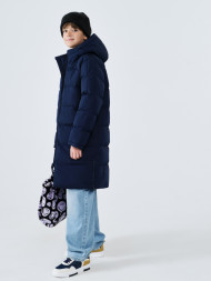 Детский пуховик FN Snowfall Long Kid Dark Blue