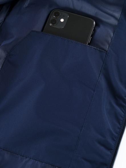 Детский пуховик FN Snowfall Long Kid Dark Blue