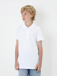 Детская футболка-поло FN Classic White
